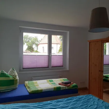 アパート Schlafschoen Monteurunterkunft Gerichshain